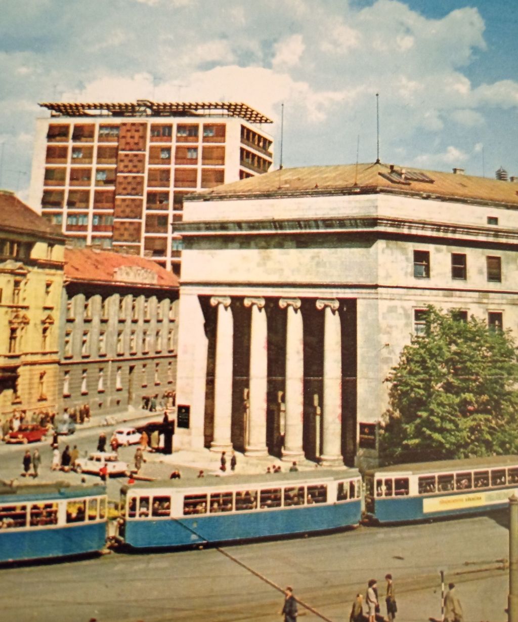 Trg Jože Vlahovića 1970-ih godina B